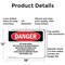 Signmission Off-Road Diesel Not For Use In On-Road Vehicles Danger Sign, Aluminum, 18in W x 12in L, 2PK OS-2PACK-DS-A-1218-L-2394 - alternate 4